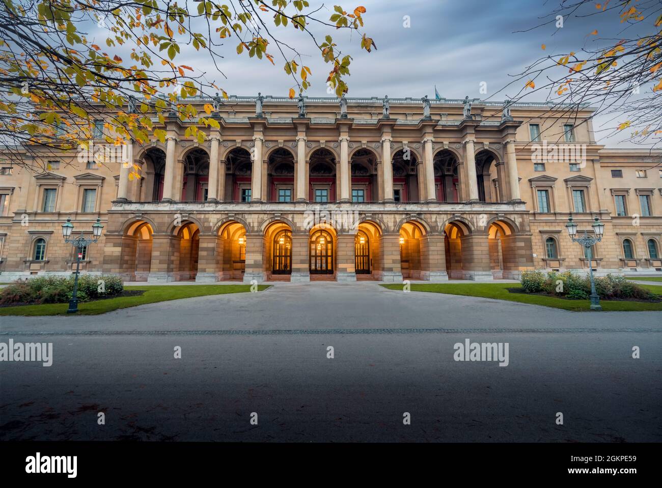 Festsaalbau in der Münchner Residenz - München, Bayern, Deutschland Stockfoto