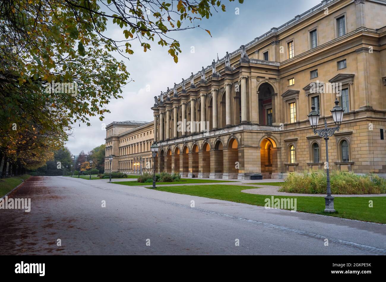 Festsaalbau in der Münchner Residenz - München, Bayern, Deutschland Stockfoto