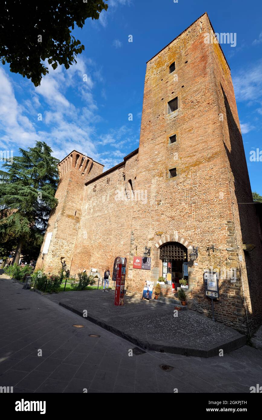 Città della Pieve Umbria Italien. Rocca Perugina Stockfoto