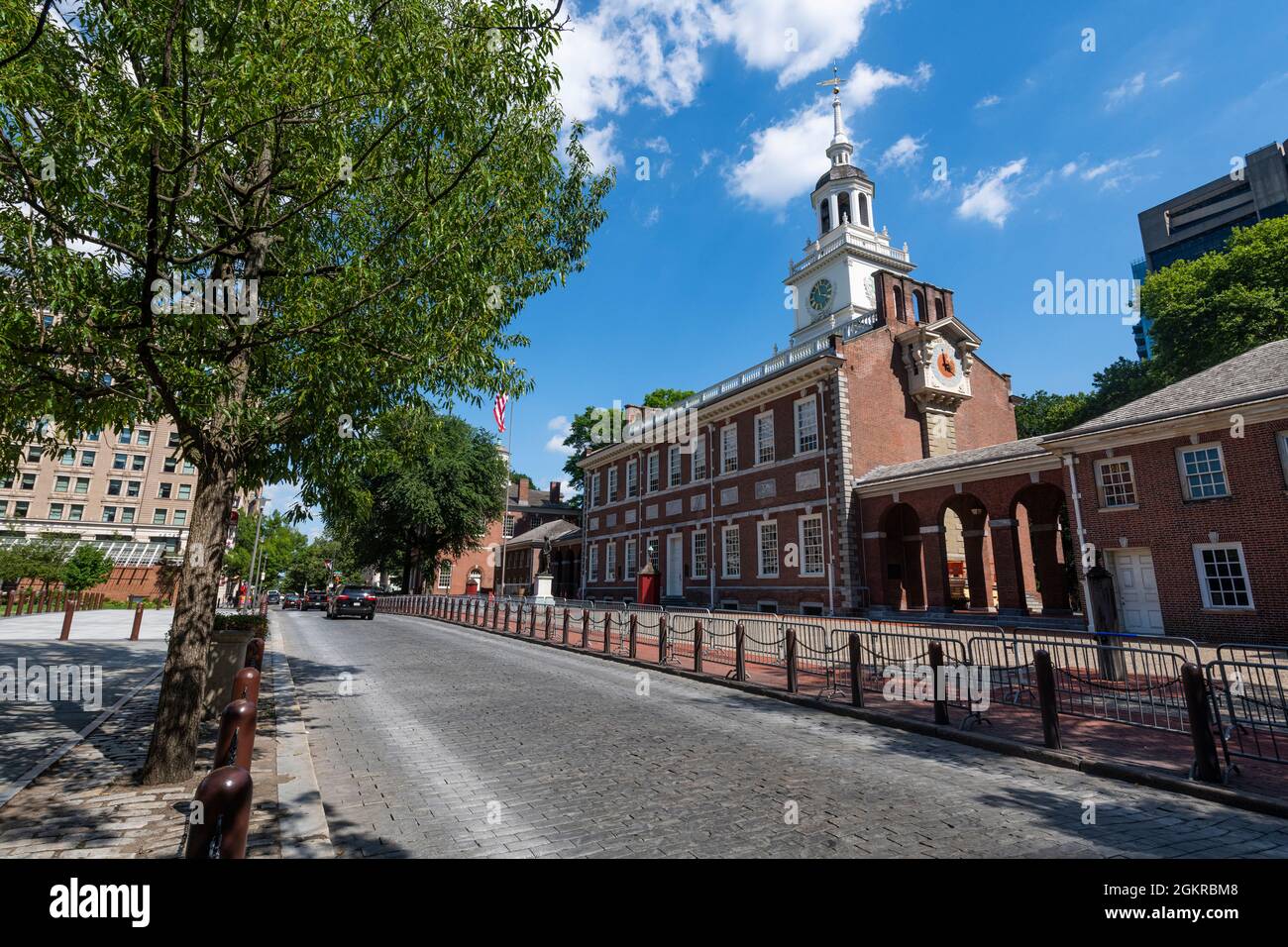 Independence Hall, Philadelphia, Pennsylvania, Vereinigte Staaten von Amerika, Nordamerika Stockfoto