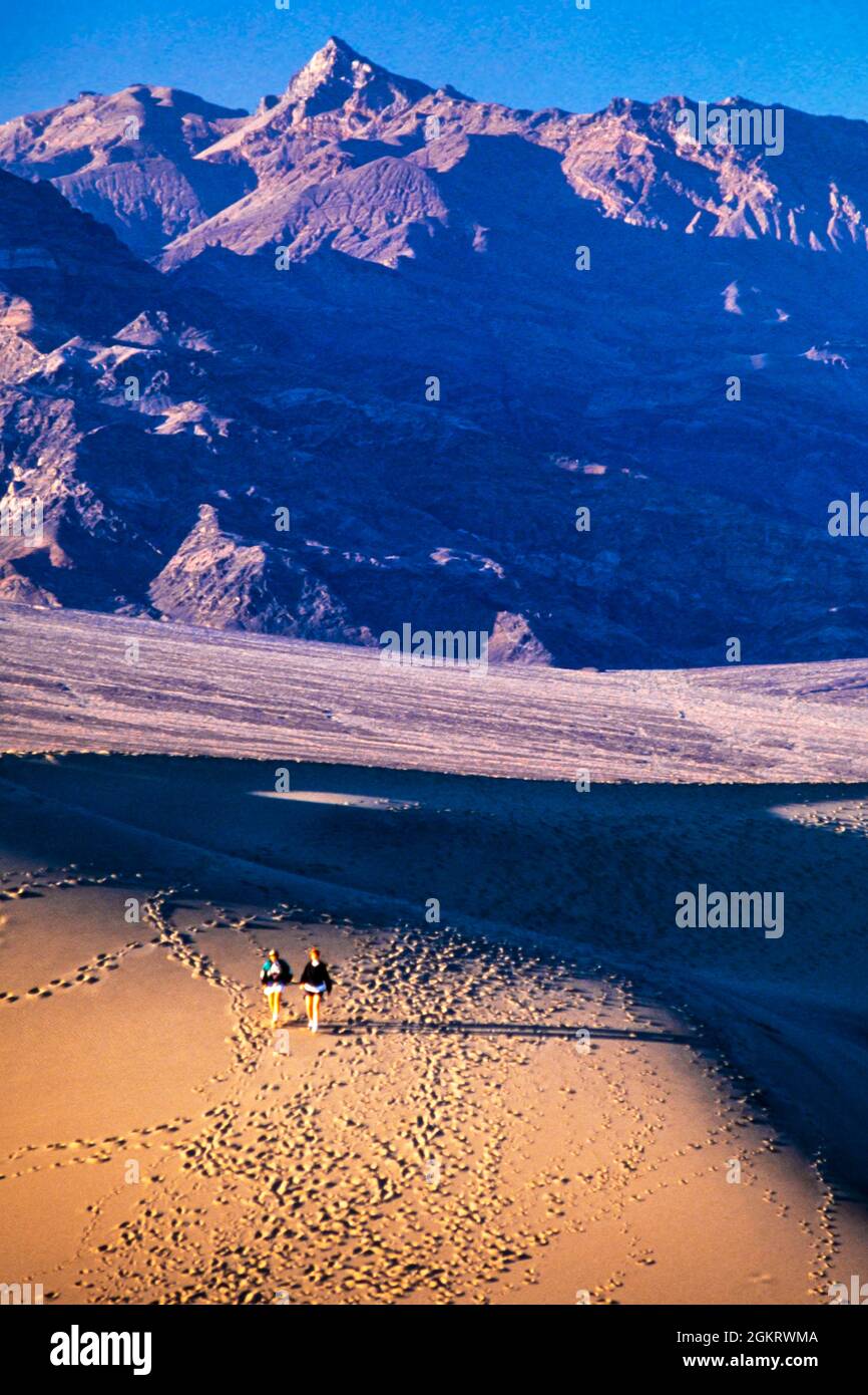 Berge, Wüste und Menschen, Gran Canaria, Spanien Stockfoto