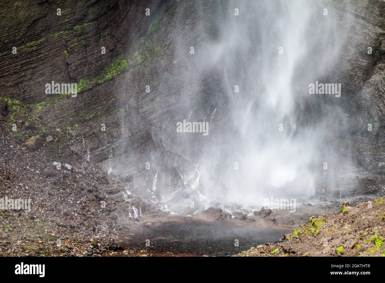 Wasserfall Catarata del Gocta im Norden Perus Stockfoto