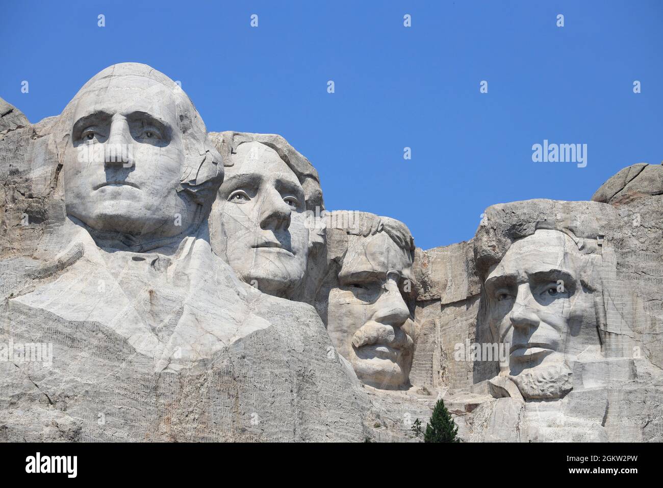 Mount Rushmore National Memorial. Keystone, South Dakota, USA Stockfoto