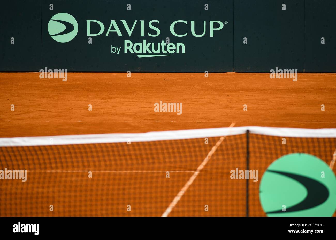 Davis Cup: Central Court vom Buenos Aires Lawn Tennis Club, Argentinien Stockfoto