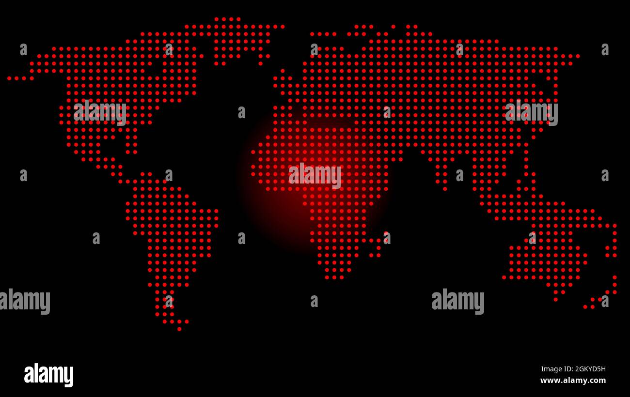Vektor-Weltkarte, Globus, Reisen, Reiseziele, Weltkarte, International Stock Vektor