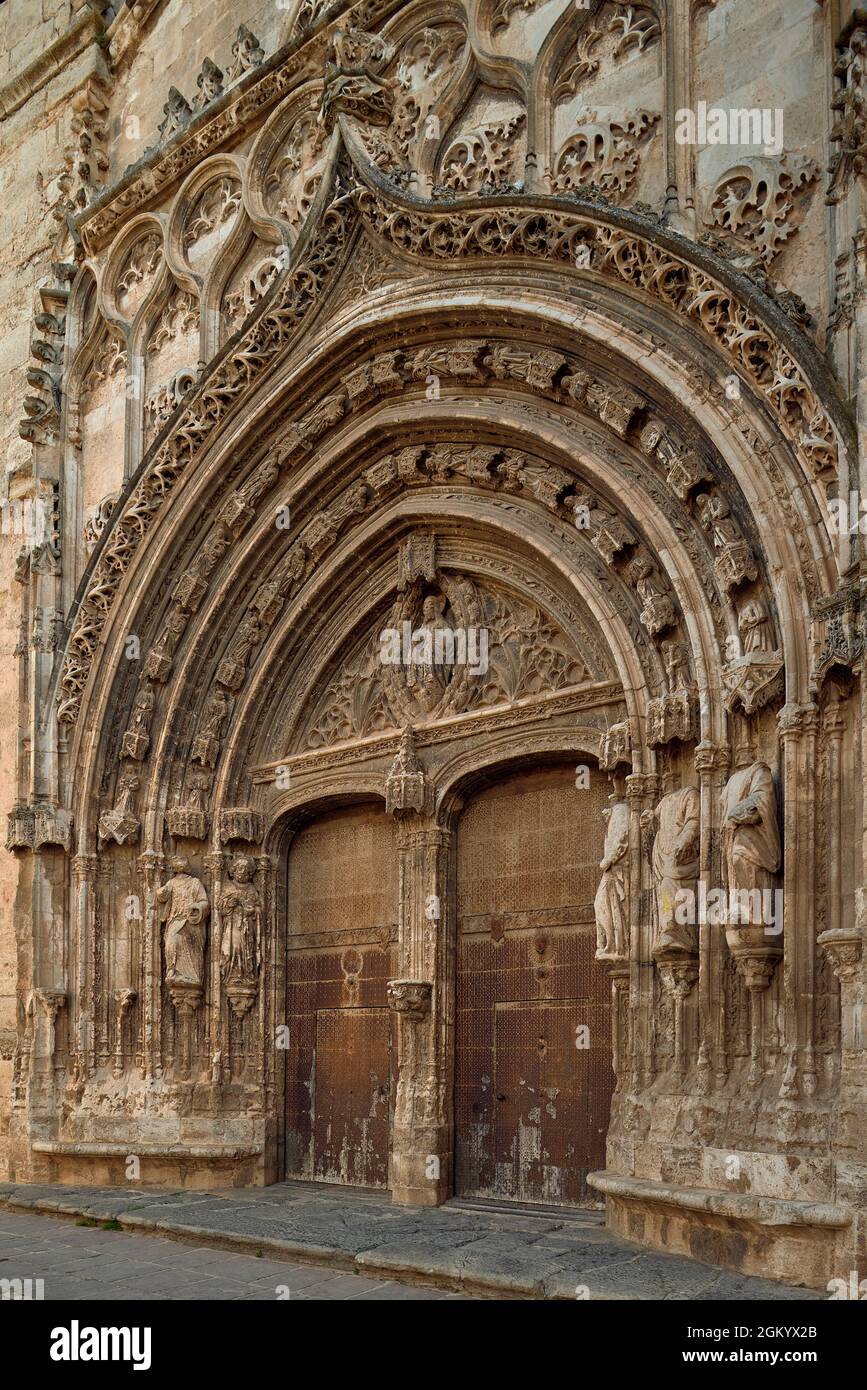 Requena ist eine spanische Gemeinde in der Provinz Valencia in der Region Valencia. Gebiet bekannt als Valencia Castellana, Spanien, Europa Stockfoto