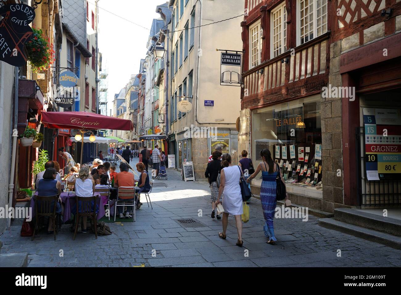 FRANKREICH.BRETAGNE. ILE ET VILAINE (35) RENNES.(BILD NICHT VERFÜGBAR FÜR IN FRANKREICH VERÖFFENTLICHTE KALENDER ODER POSTKARTEN) Stockfoto