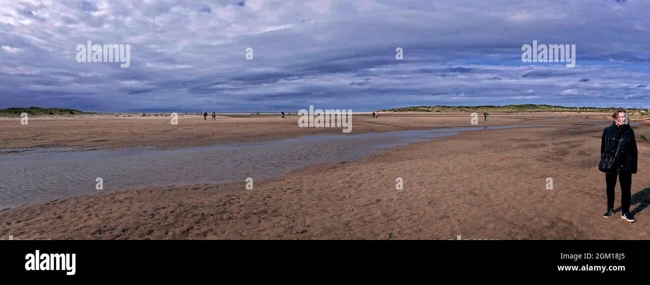 Holkham Beach Norfolk UK Stockfoto