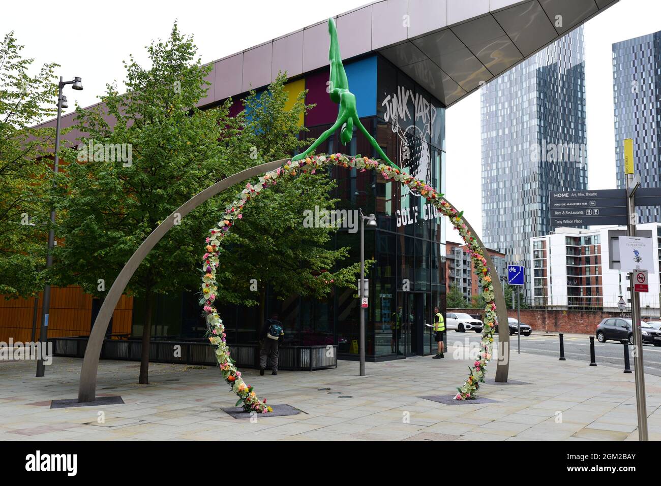 Da Oben, Manchester Stockfoto