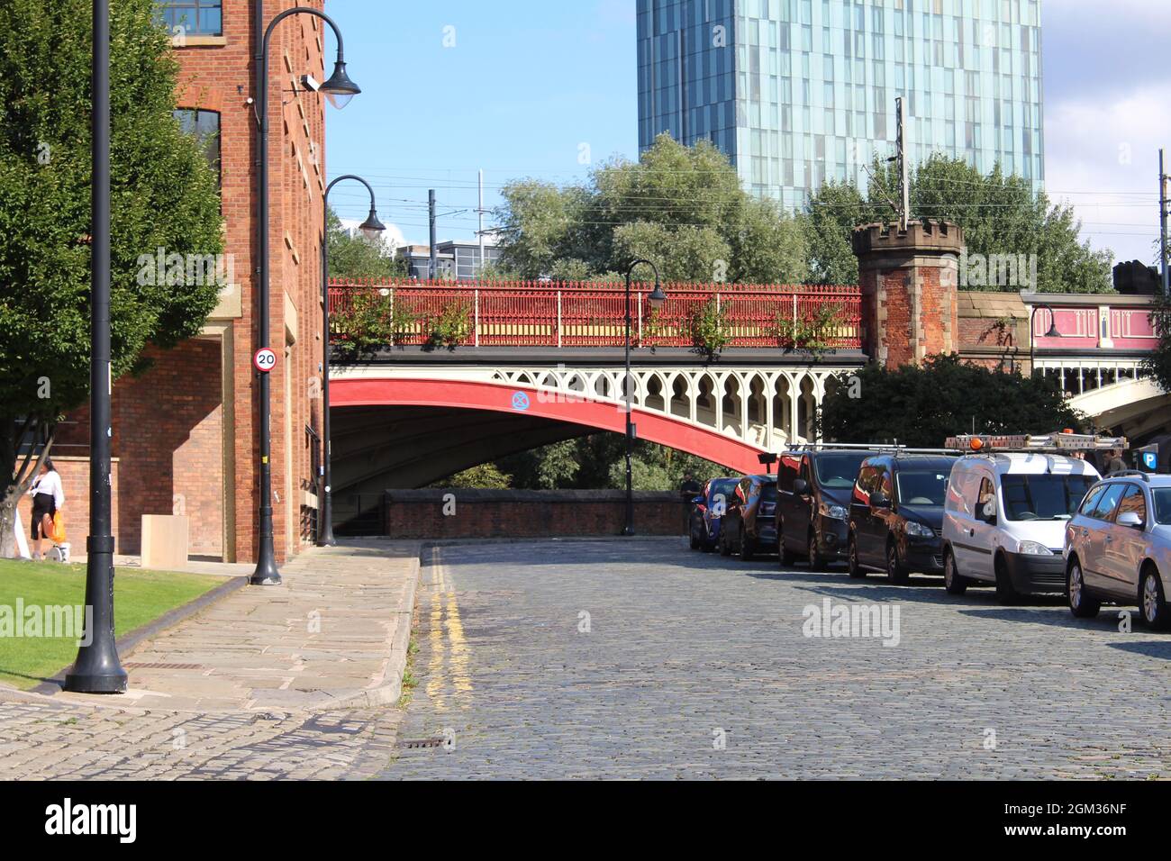 Castlefield, Manchester. Stockfoto