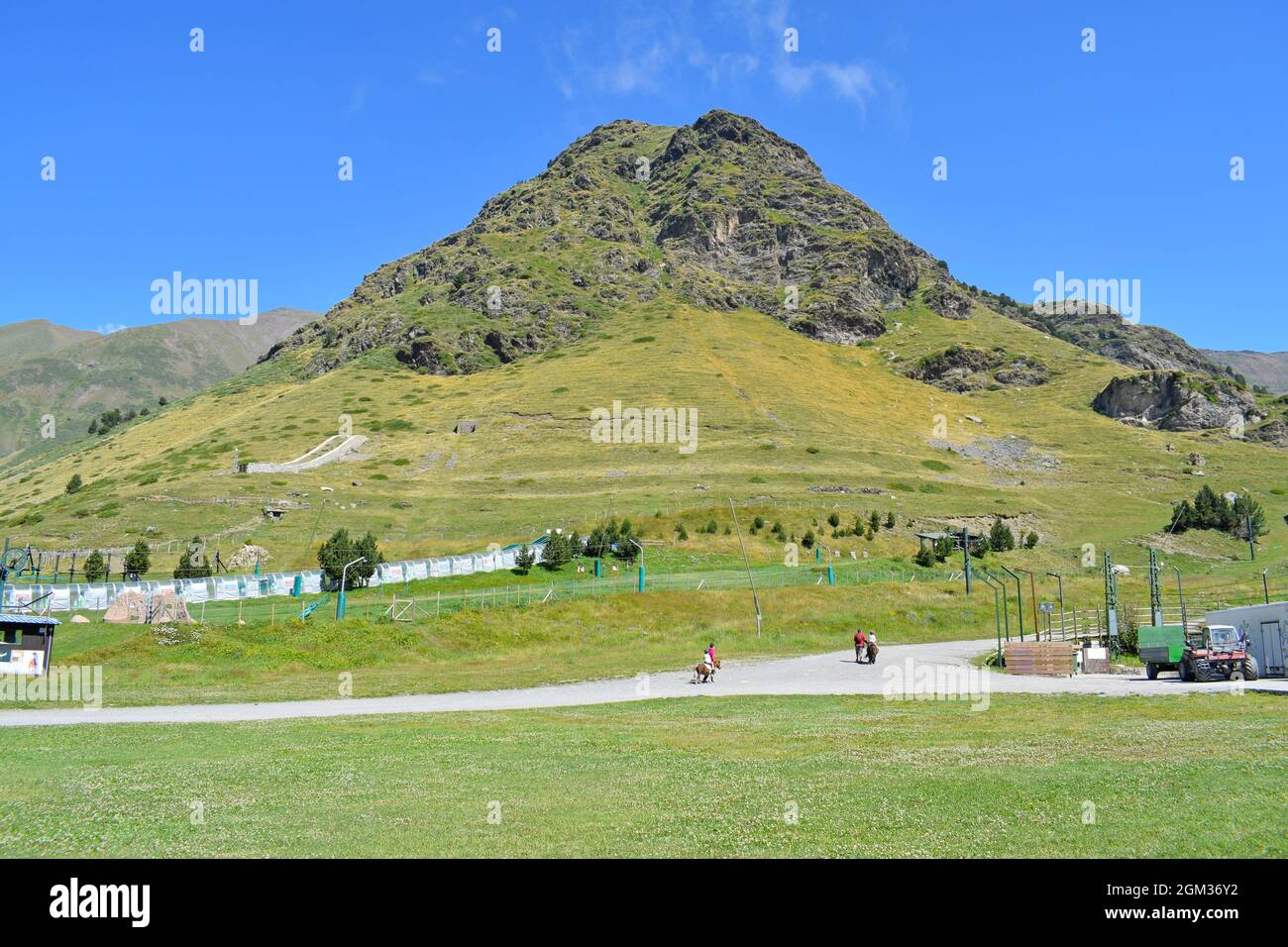 Nuria Valley in Barcelona Katalonien Spanien Stockfoto