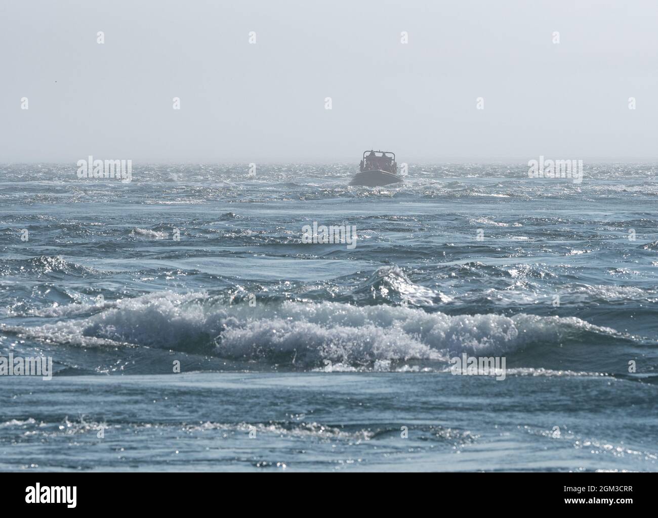 corryvreckan Whirlpool Klang von jura Stockfoto