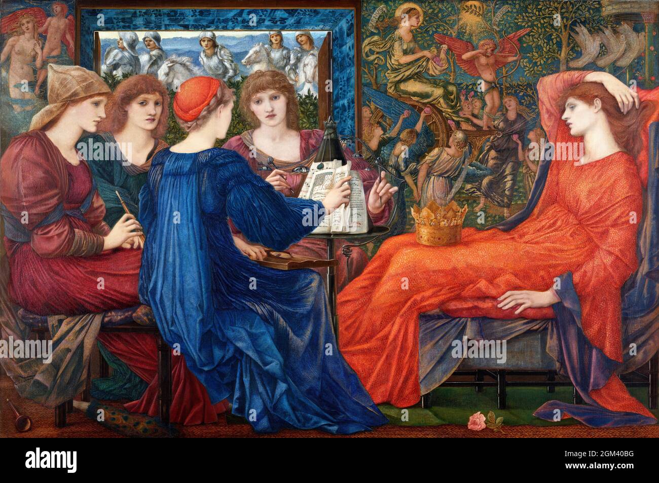 Laus Veneris von Edward Burne-Jones (1833-1898), 1873/1875 Stockfoto