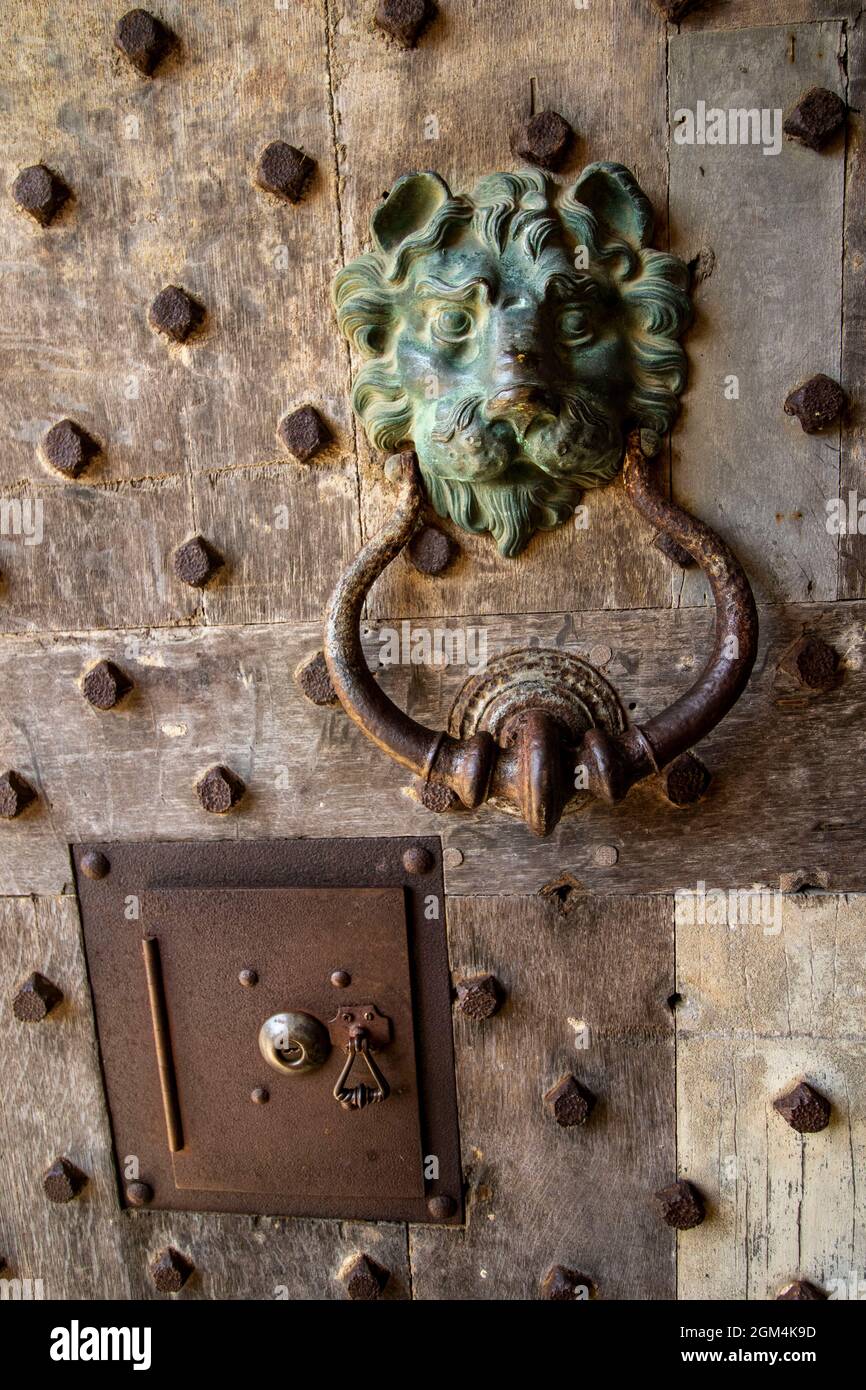 Blick auf Leeds Castle, Kent, England, Stockfoto