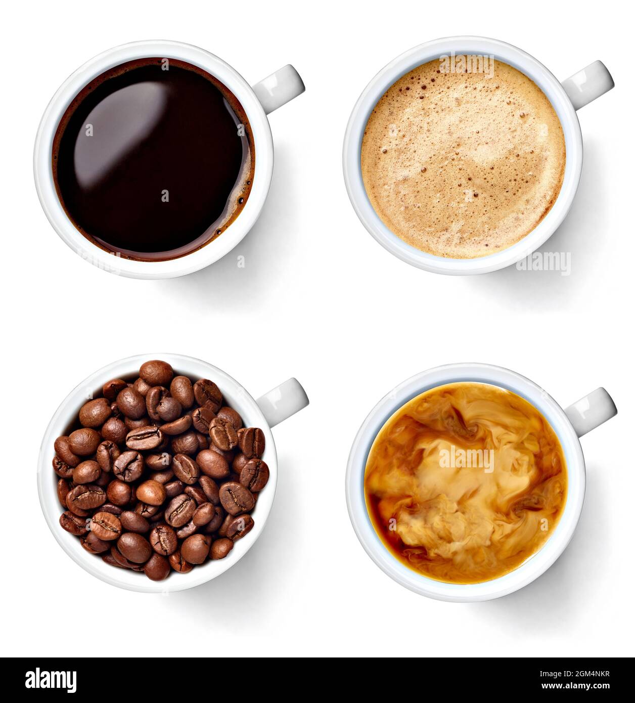 Kaffeetasse Getränk Espresso Kaffeetasse Cappuccino Stockfoto