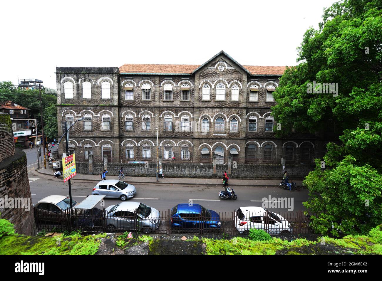 Nana Wada Gebäude in Pune, Indien. Stockfoto