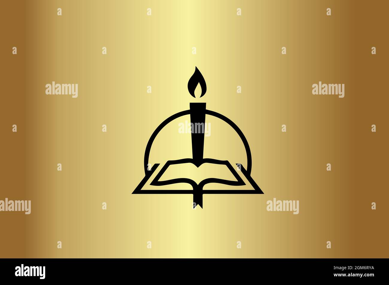 Educational elegantes Logo anfängliches Design Logo Vektor Stock Vektor