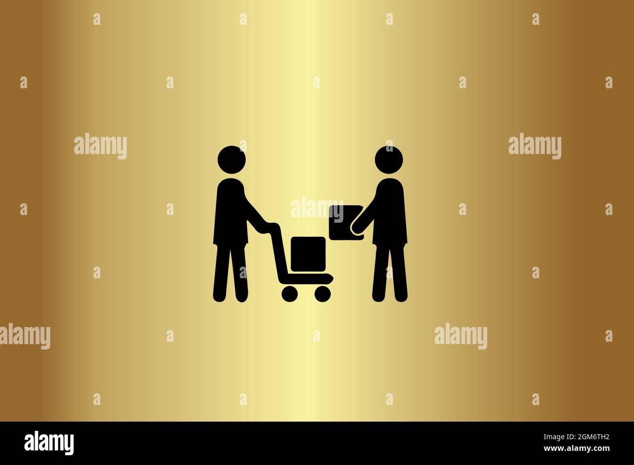 BUSINESS-LOGO GRUNDKONZEPT LOGOTYP VEKTOR-DESIGN Stock Vektor