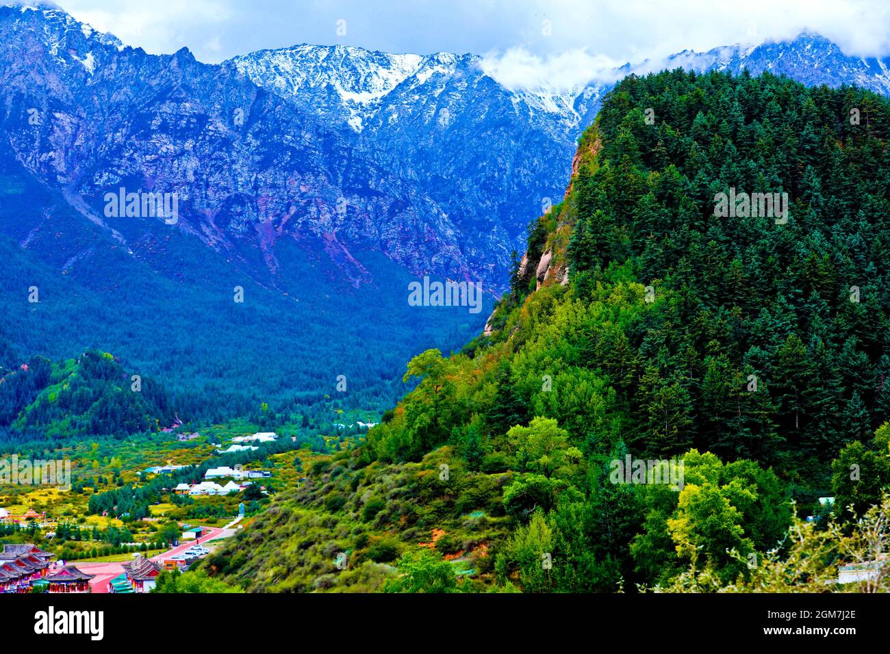 ZHANGYE, CHINA 16. SEPTEMBER 2021 das am 16. September 2021