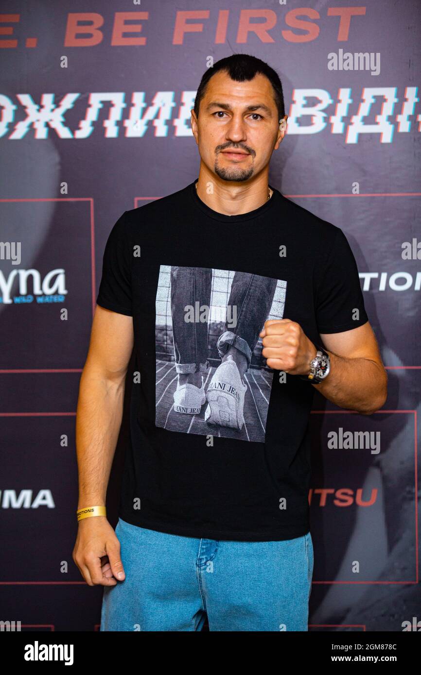 Ukraine ehemaliger WBC Super Light Weltmeister Victor Postol, immer noch einer der 10 besten Super-Might-Kämpfer der Welt, die an B1Boxing Fight Night 12/06/21 teilnehmen Stockfoto