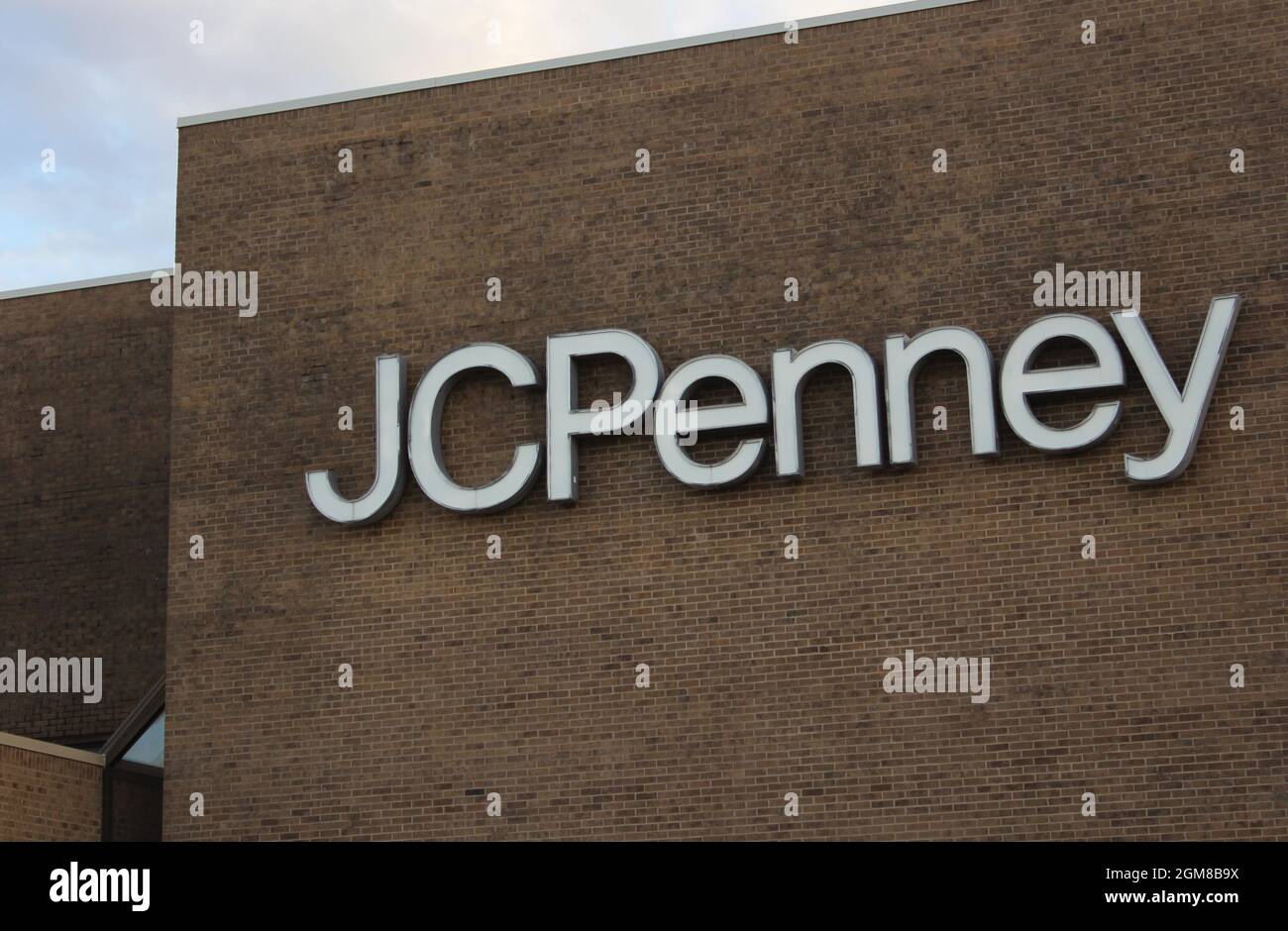 Tyler, TX - 17. November 2018: JC Penny-Einzelhandelsgeschäft in der Broadway Square Mall in Tyler, TX Stockfoto