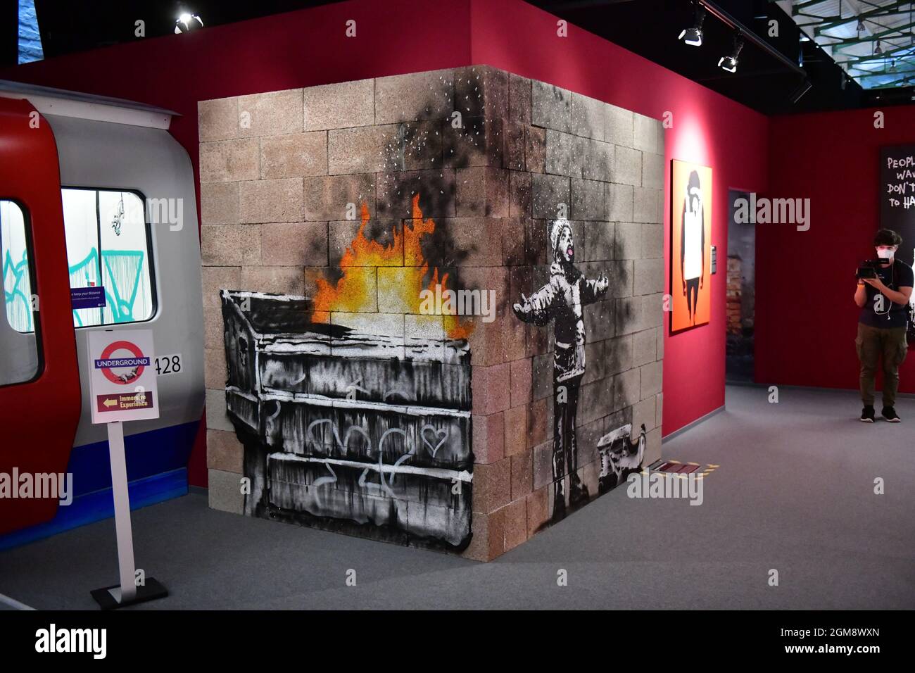 Eröffnung der Ausstellung „The Mystery of Banksy – A Genius Mind“ über