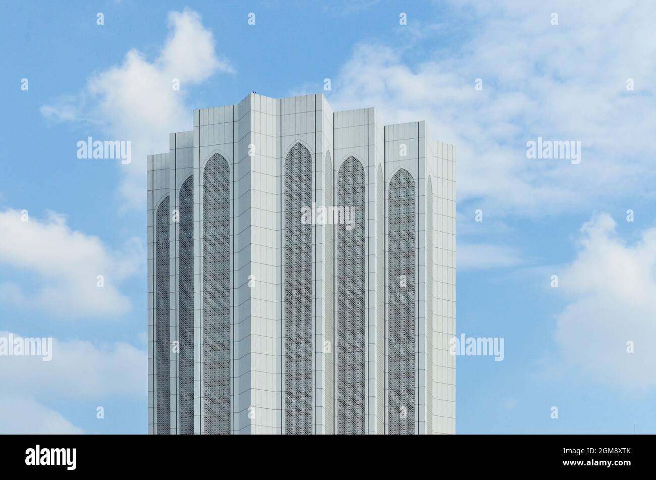 Kuala Lumpur, Malaysia - 28. Juni 2015: City Point in Kuala Lumpur, eine wunderschöne moderne islamische Architektur. Stockfoto