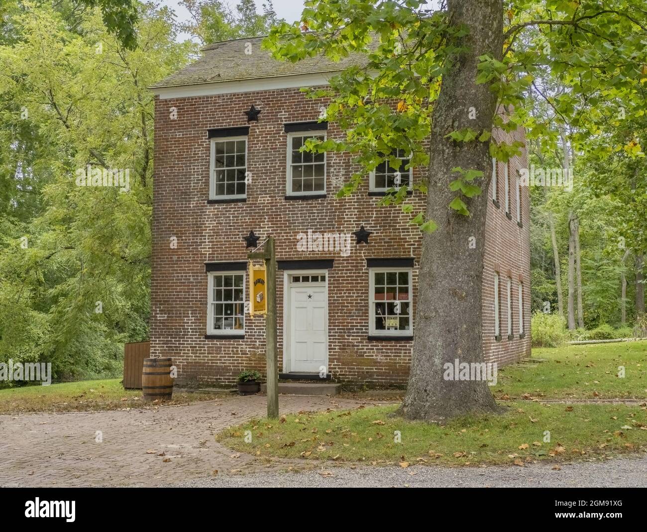 Bäckerei, Allaire Village, Allaire State Park, Monmouth County, New Jersey Stockfoto