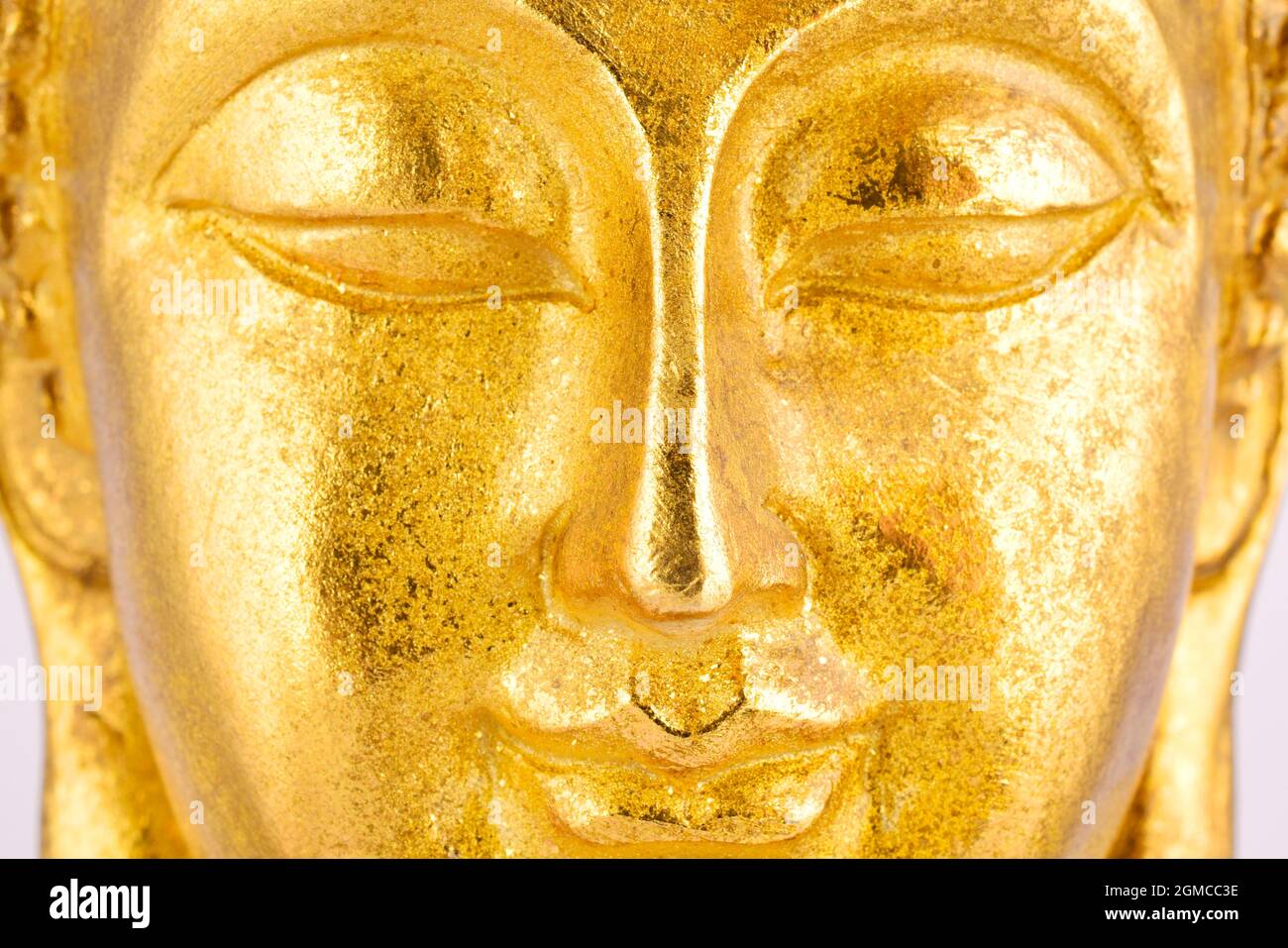 Porträt Des Buddha-Gesichts Stockfoto