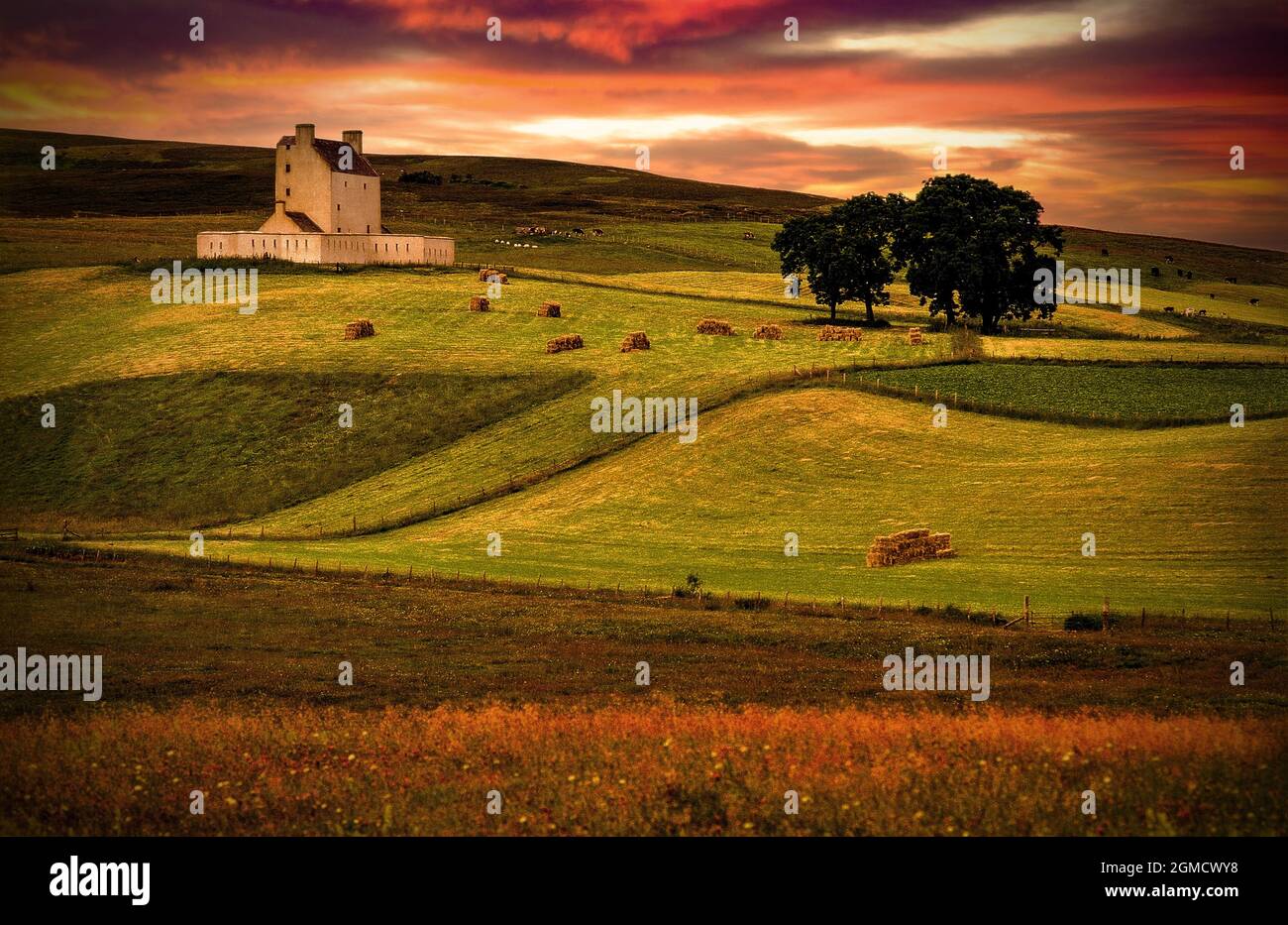 Großbritannien Schottland Highlands Landschaft Stockfoto