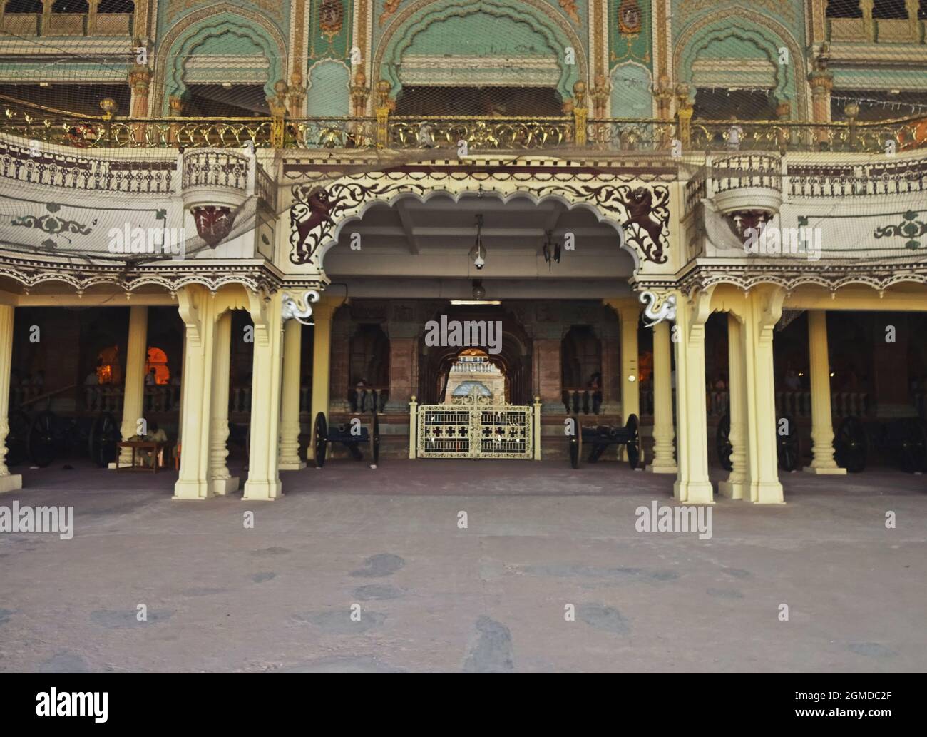 Außenansicht des Amba Vilas Palastes (mysore Palast) karnataka indien Stockfoto