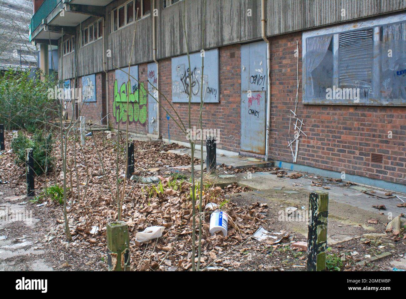 Highgate Estate, Southwark, South London, England, Großbritannien. Stockfoto