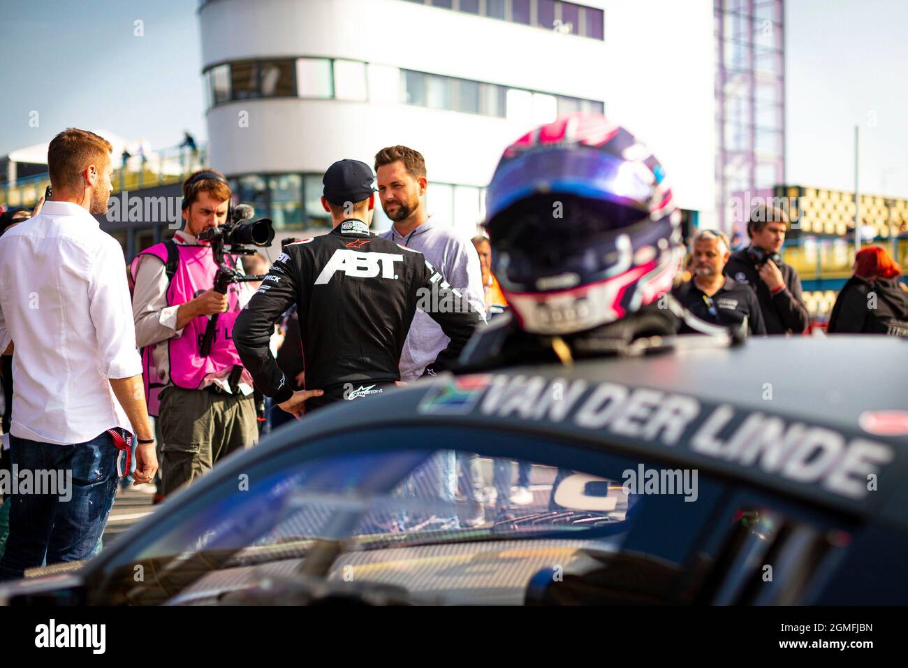 3 Kelvin van der Linde (RSA), Audi R8 GT3 LMS, Team ABT Sportsline Stockfoto