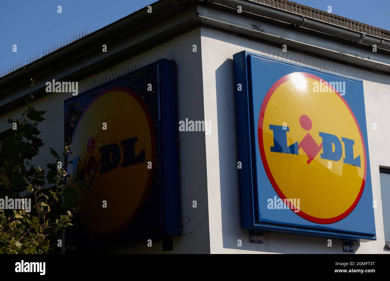 Logo Lidl Stockfoto