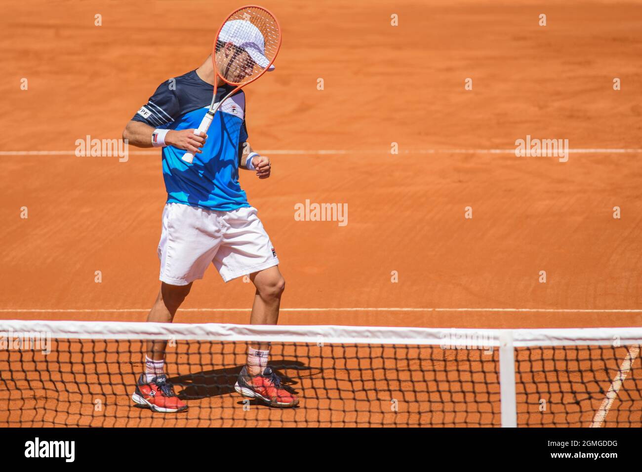 Davis Cup 2021 (Buenos Aires): Diego Schwartzman (Argentinien) Stockfoto