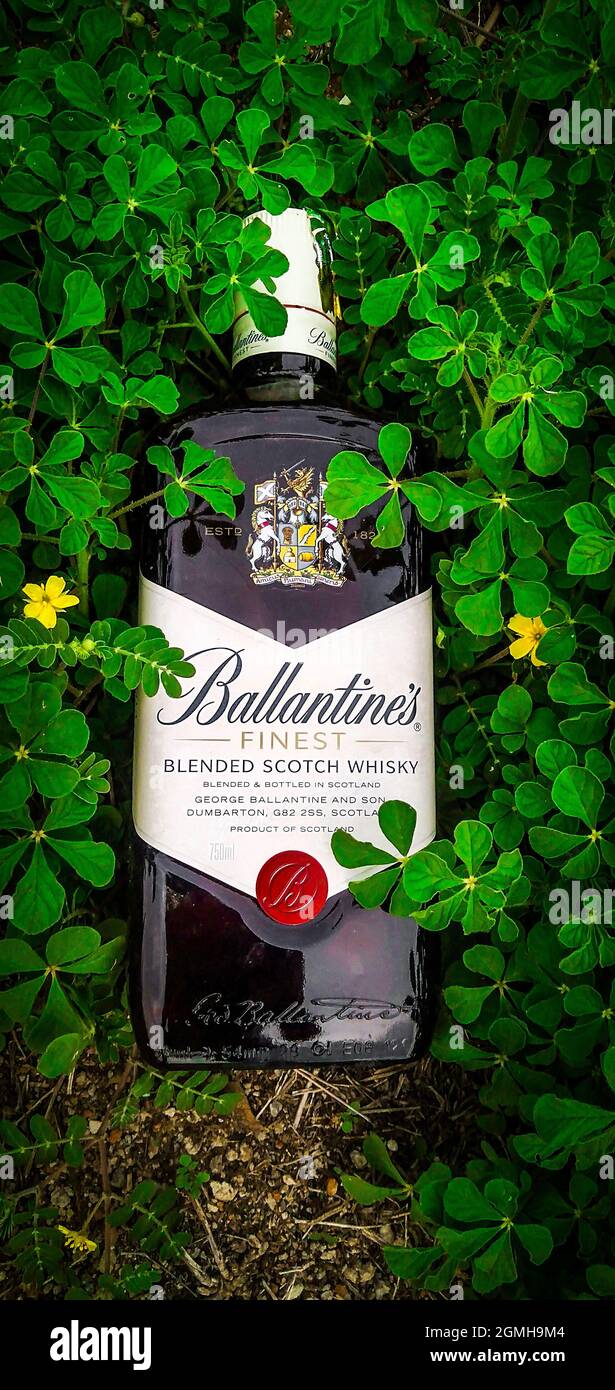 Drinks Magic Moment & Whiskey Stockfoto