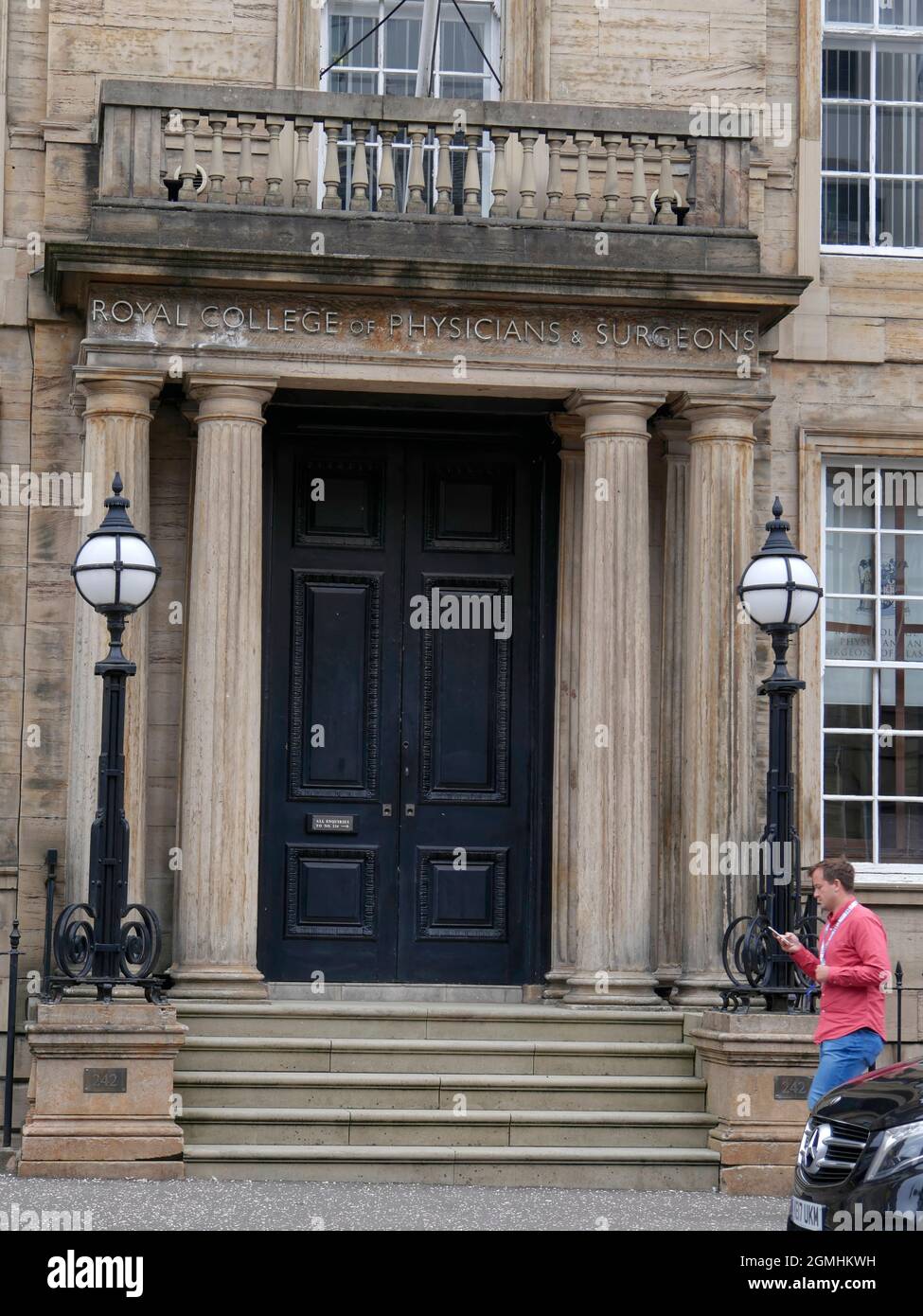 Büros des Royal College of Physicians and Surgeons, St. Vincent St, Glasgow, Schottland, Großbritannien, Europa Stockfoto