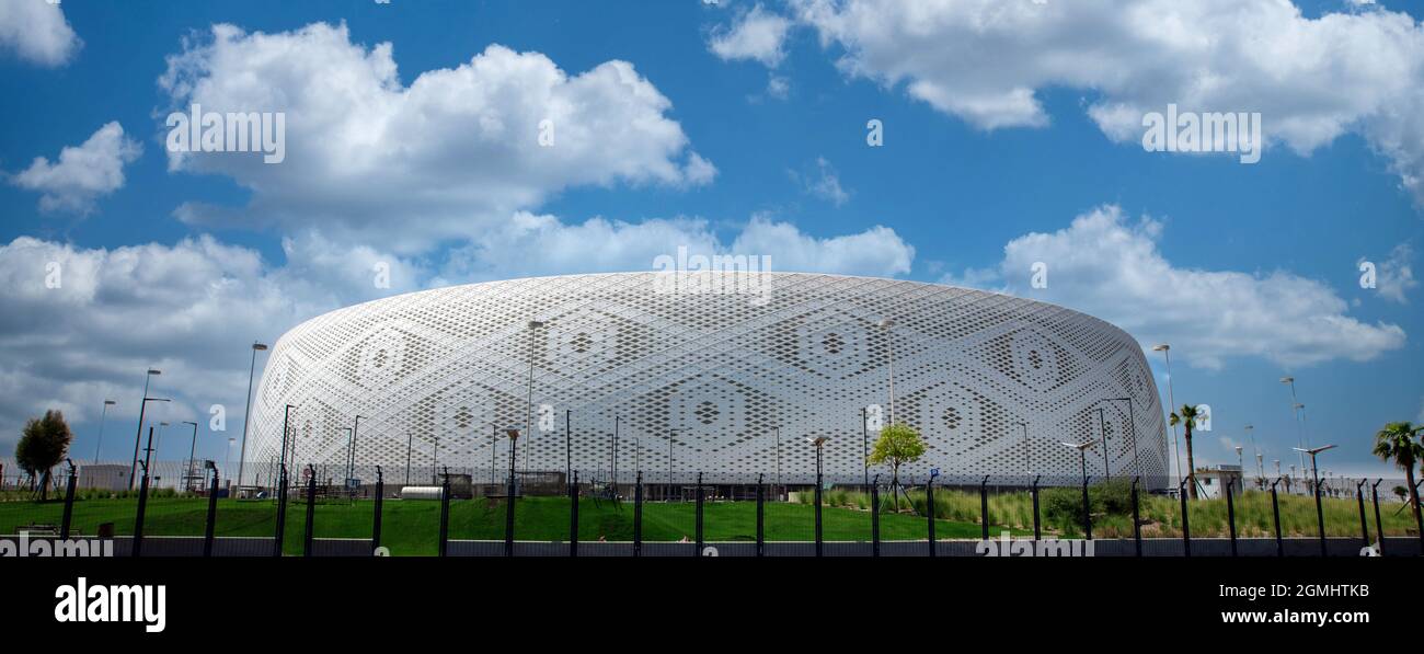 Qatar 2022 WM-Stadien -Al Thumama Stadium Stockfoto