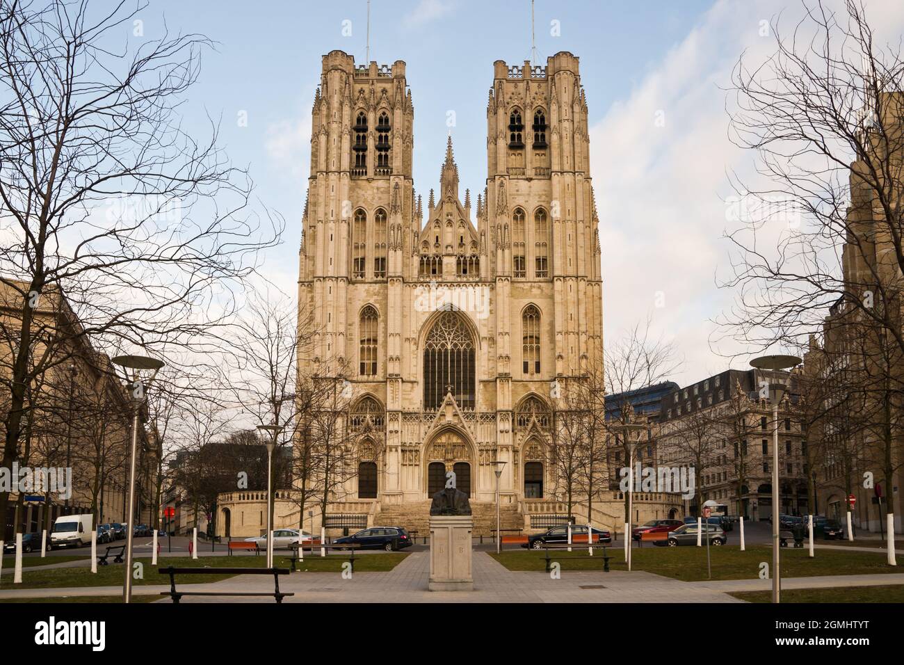 Wunderschone Kathedrale St Michael Und St Gudula Ebenbild