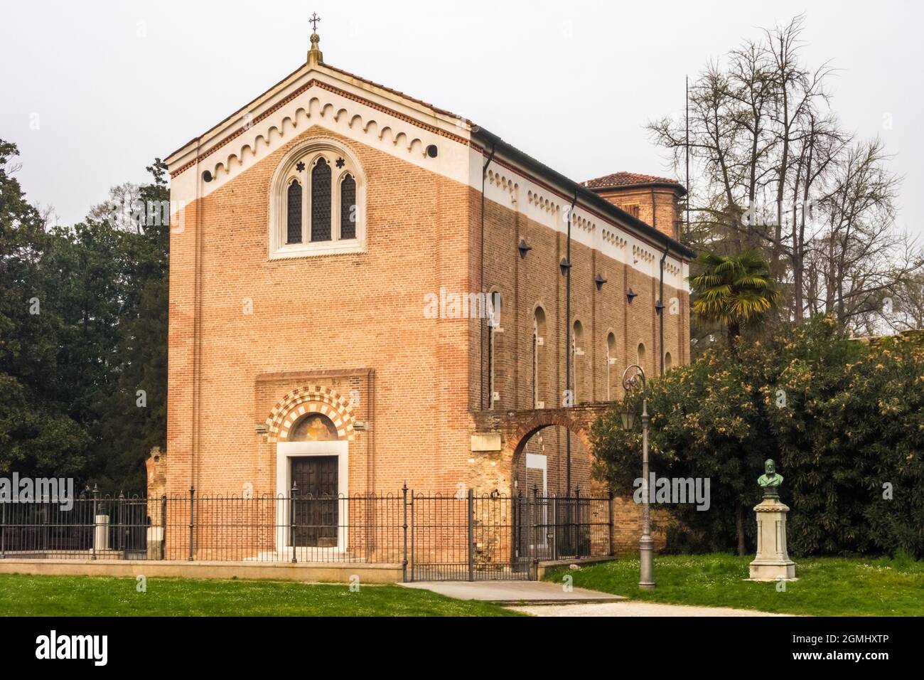 Die berühmte Cappella degli Scrovegni in Padua Stockfoto