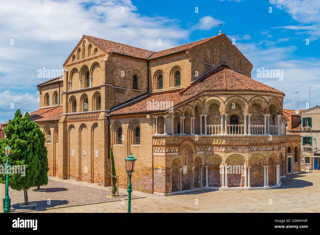 Die Kirche von Santa Maria e San Donato in Murano Insel des venezianischen Archipels Stockfoto