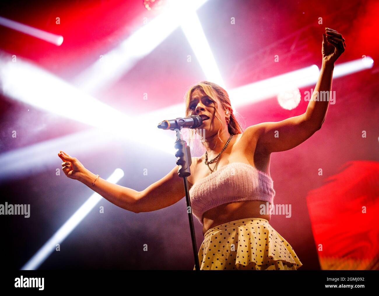 Kelli-Leigh, In The Park Concerts, Garon Park, Southend, Essex © Clarissa Debenham / Alamy Stockfoto