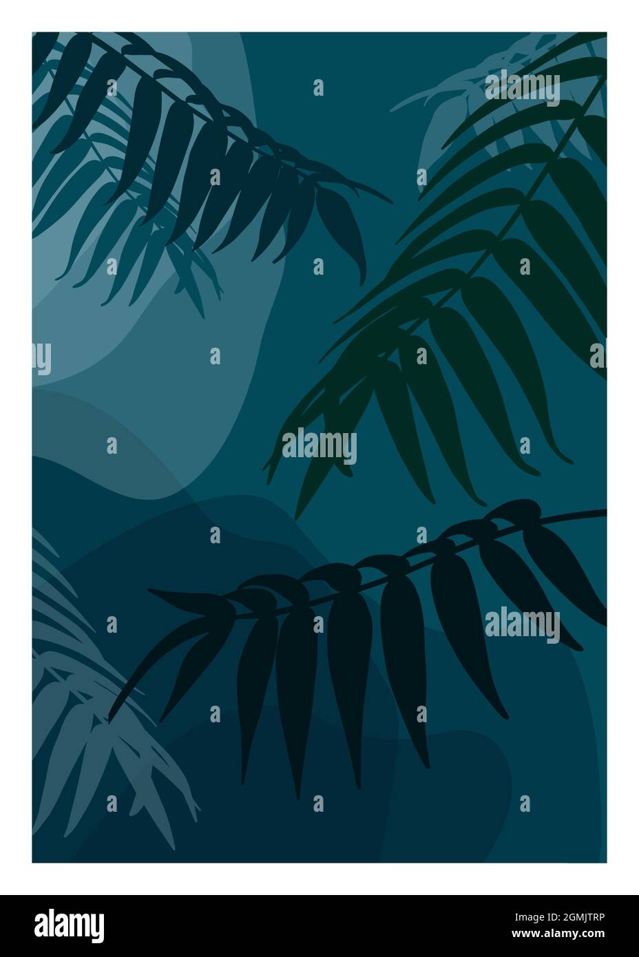 Moderne Wandkunst. Geeignet für Poster, Gruß- und Urlaubskarten, Corporate Cards und Einladungen, Buchumschläge und Notizbücher. Abstrakter Hintergrund. Ve Stock Vektor