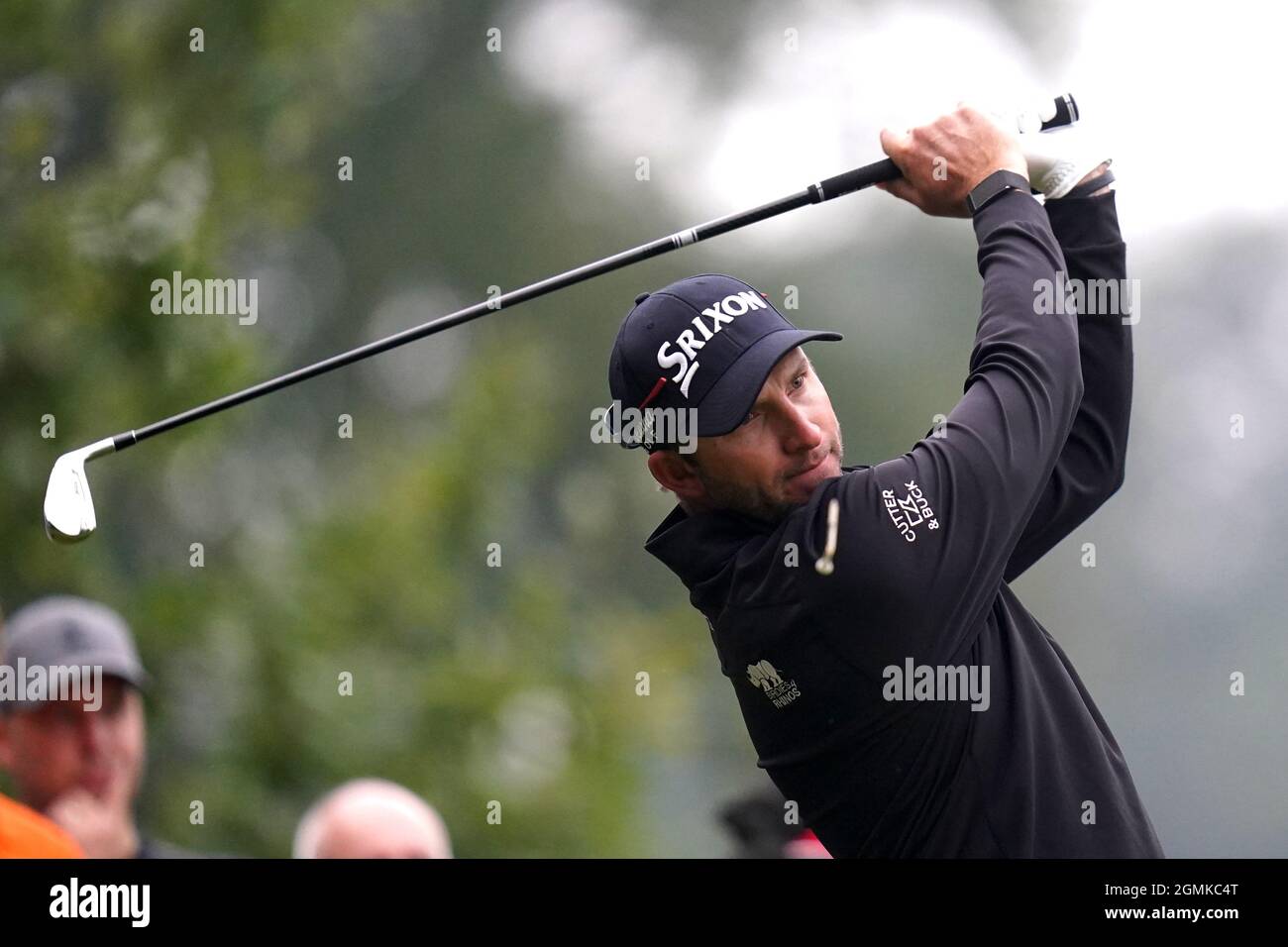 CROMVOIRT, NIEDERLANDE - 17. SEPTEMBER : Dean Burmester der Republik Südafrika während des 2. Tages der Dutch Open 2021 auf Bernardus Golf am 17. September 2021 in Cromvoirt, Niederlande (Foto: Henk Seppen/Orange Picters) Stockfoto