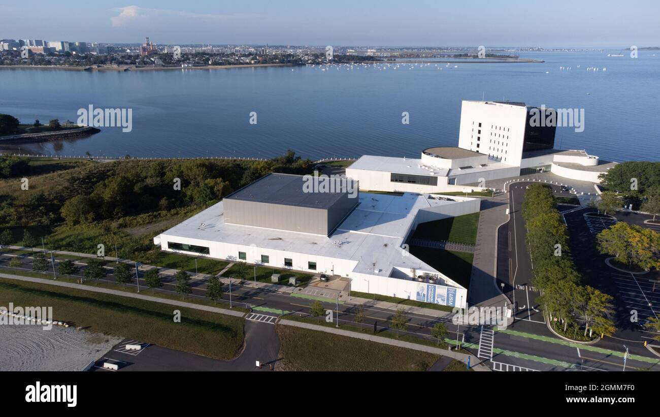 Edward M Kennedy Institute für den Senat der Vereinigten Staaten, Boston, Massachusetts, USA Stockfoto