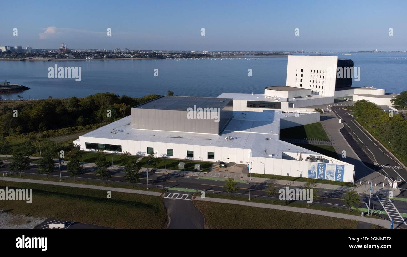 Edward M Kennedy Institute für den Senat der Vereinigten Staaten, Boston, Massachusetts, USA Stockfoto