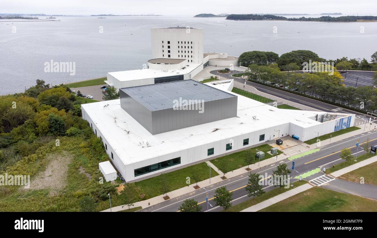 Edward M Kennedy Institute für den Senat der Vereinigten Staaten, Boston, Massachusetts, USA Stockfoto
