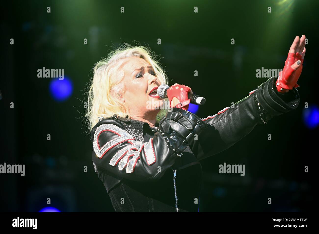 Kim Wilde bei , Lets Rock 80s , Leeds , Großbritannien , 18.09.2021 Stockfoto