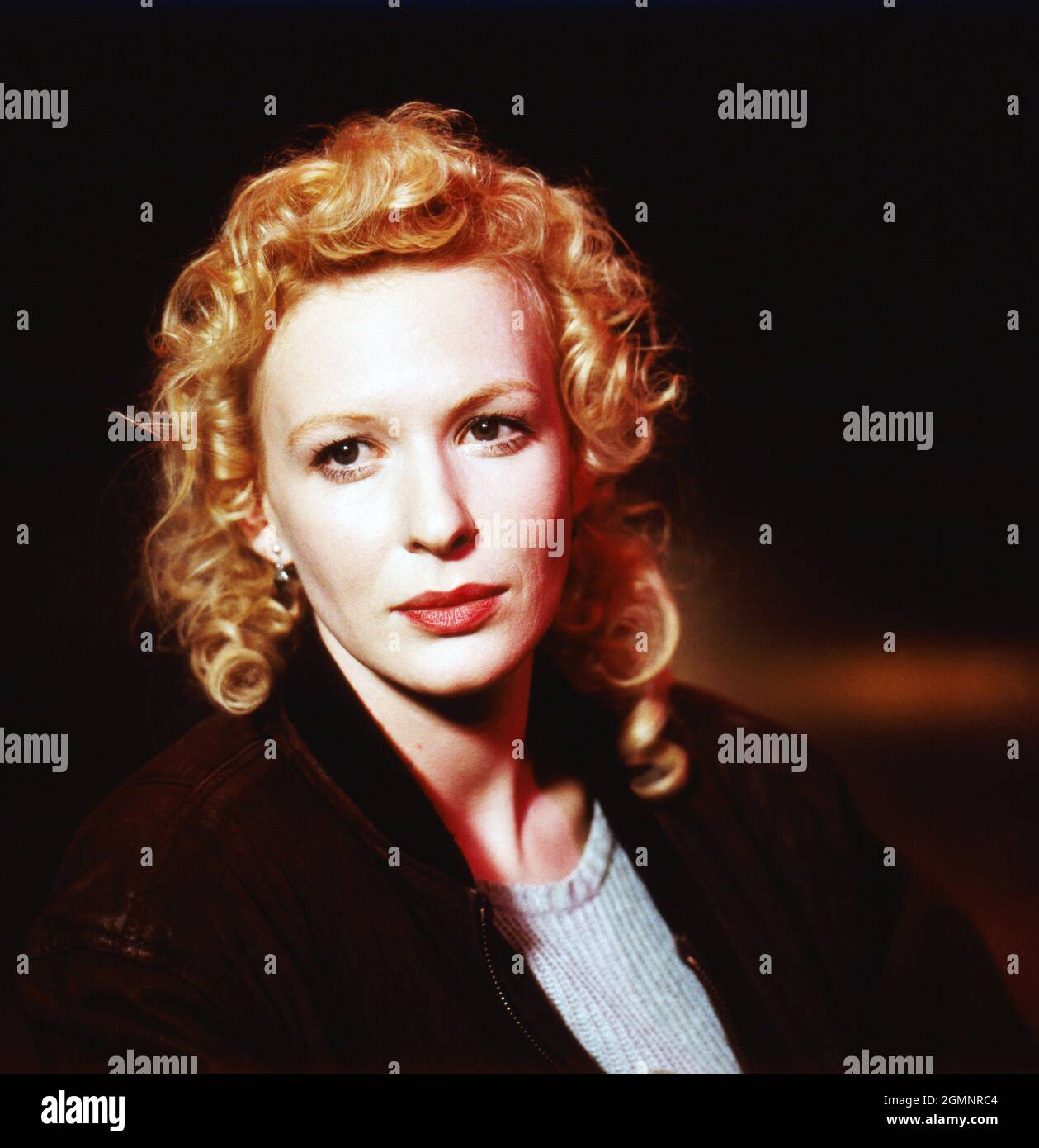 Sunnyi Melles, schweizerische Schauspielerin, Deutschland 1988. Schweizer Schauspielerin Sunnyi Melles, Deutschland 1988. Stockfoto