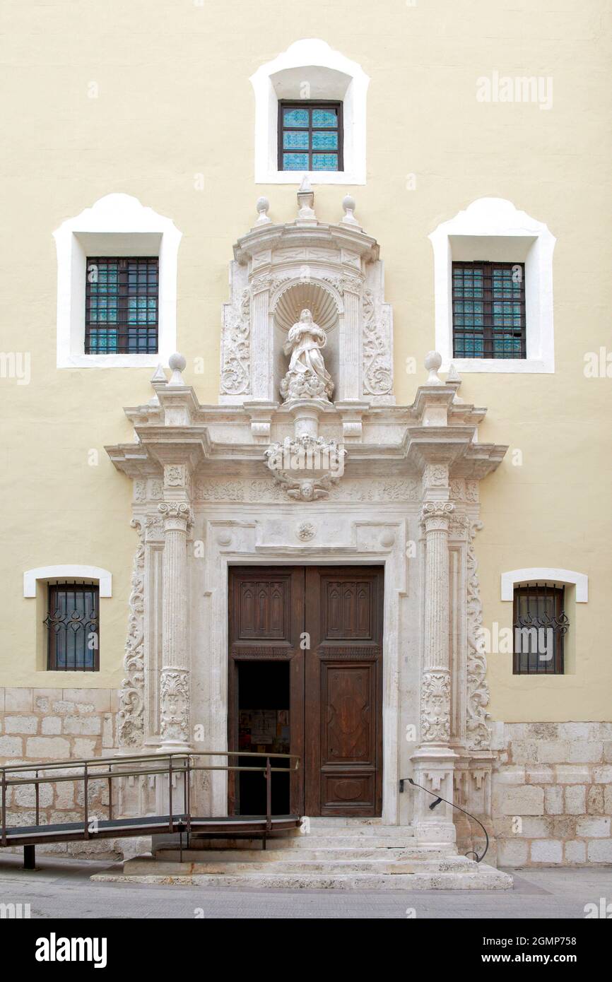 Iglesia de Santa María. Villena, Alicante. Comunitat Valenciana. Spanien Stockfoto